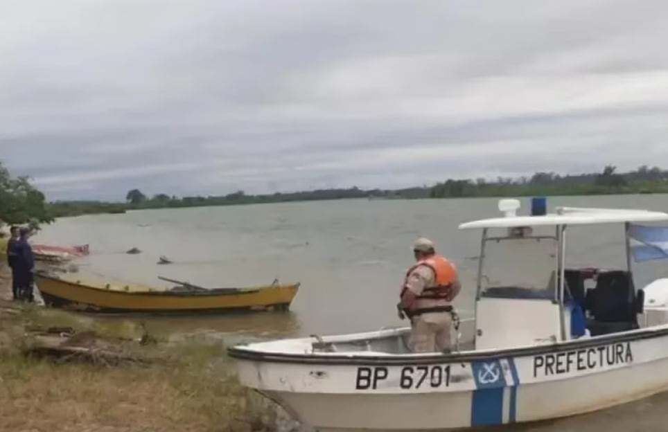 Luego de que los efectivos confirmen el trágico desenlace, hubo incidentes entre familiares y la Policía. Imagen: Corrientes Hoy.