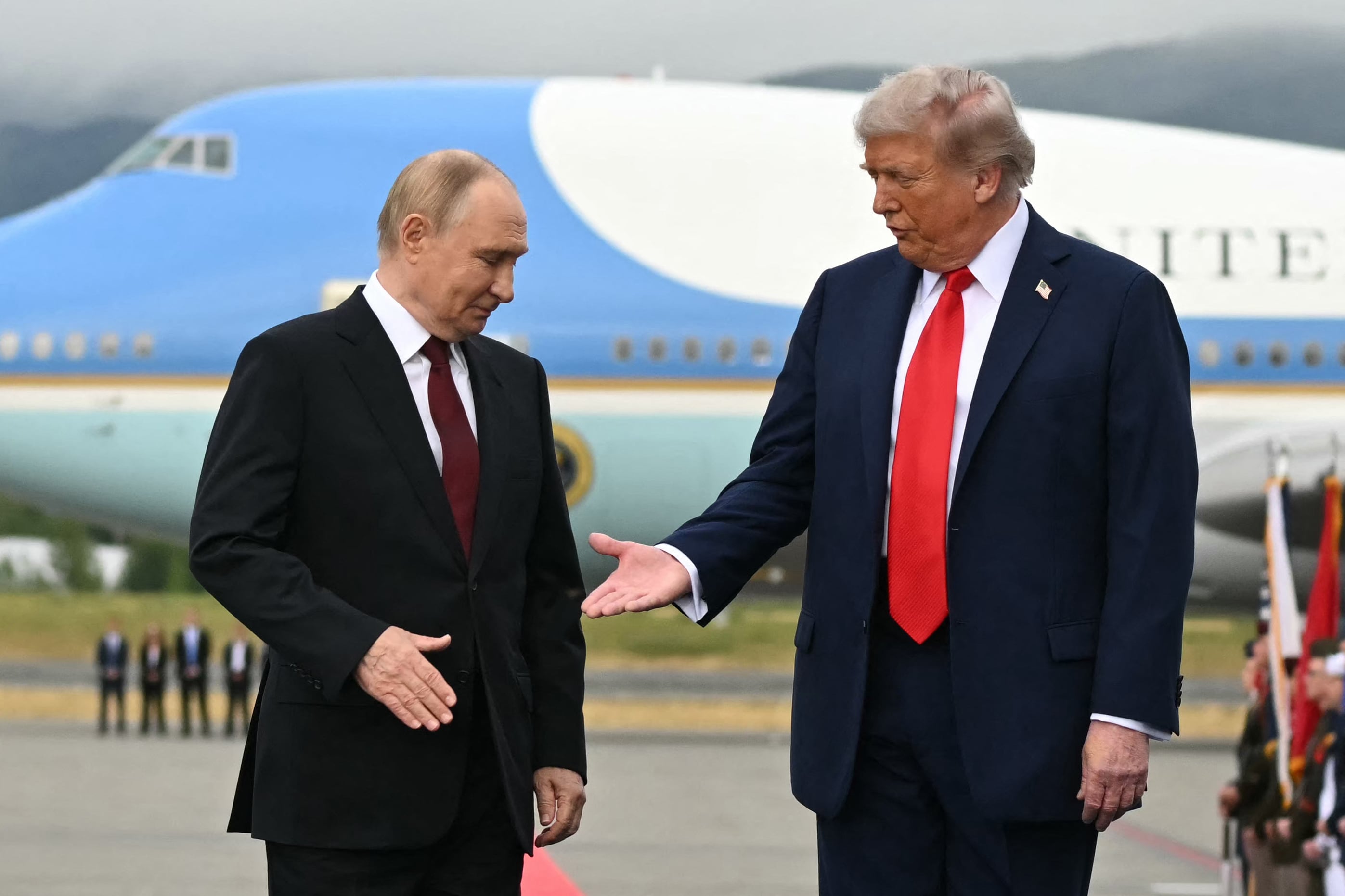 Vladimir Putin, presidente de Rusia, y Donald Trump, presidente de Estados Unidos.