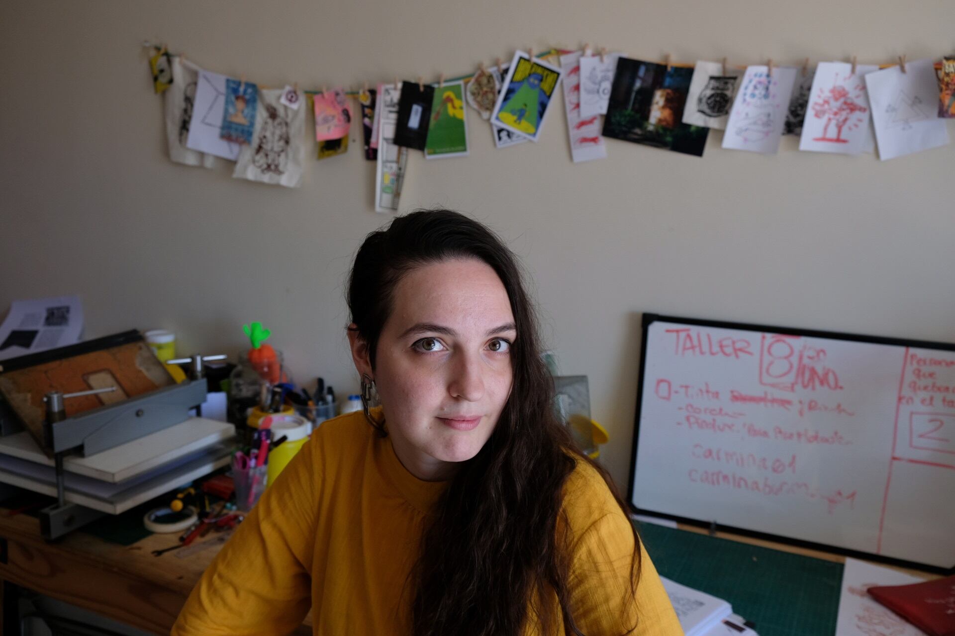 Aunque ésta que acaba de lanzar es su primera historieta larga, Daniela Ruggeri ya es una cara conocida de la escena local