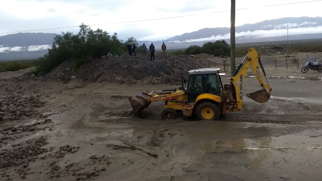 Trabajos de Vialidad Nacional sobre Ruta 40