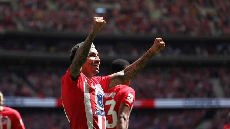 Angel Correa inició la gran remontada del Colchonero, que se afirmó cuarto