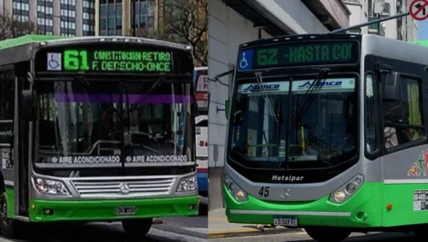 El proyecto busca que las líneas 61 y 62 atraviesen Puerto Madero y conecten con Retiro, Constitución, Once y el Bajo