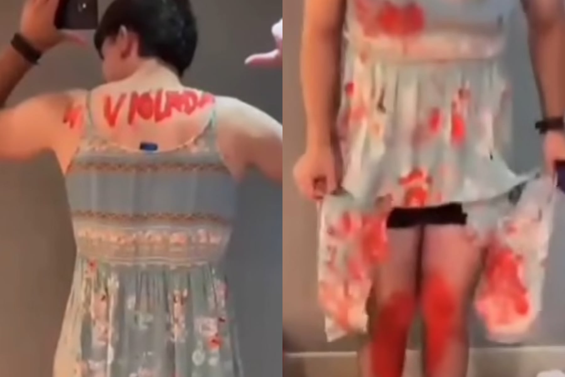 Repudio estudiantil por un alumno que en su viaje de egresados usó un disfraz que emulaba a una mujer violada