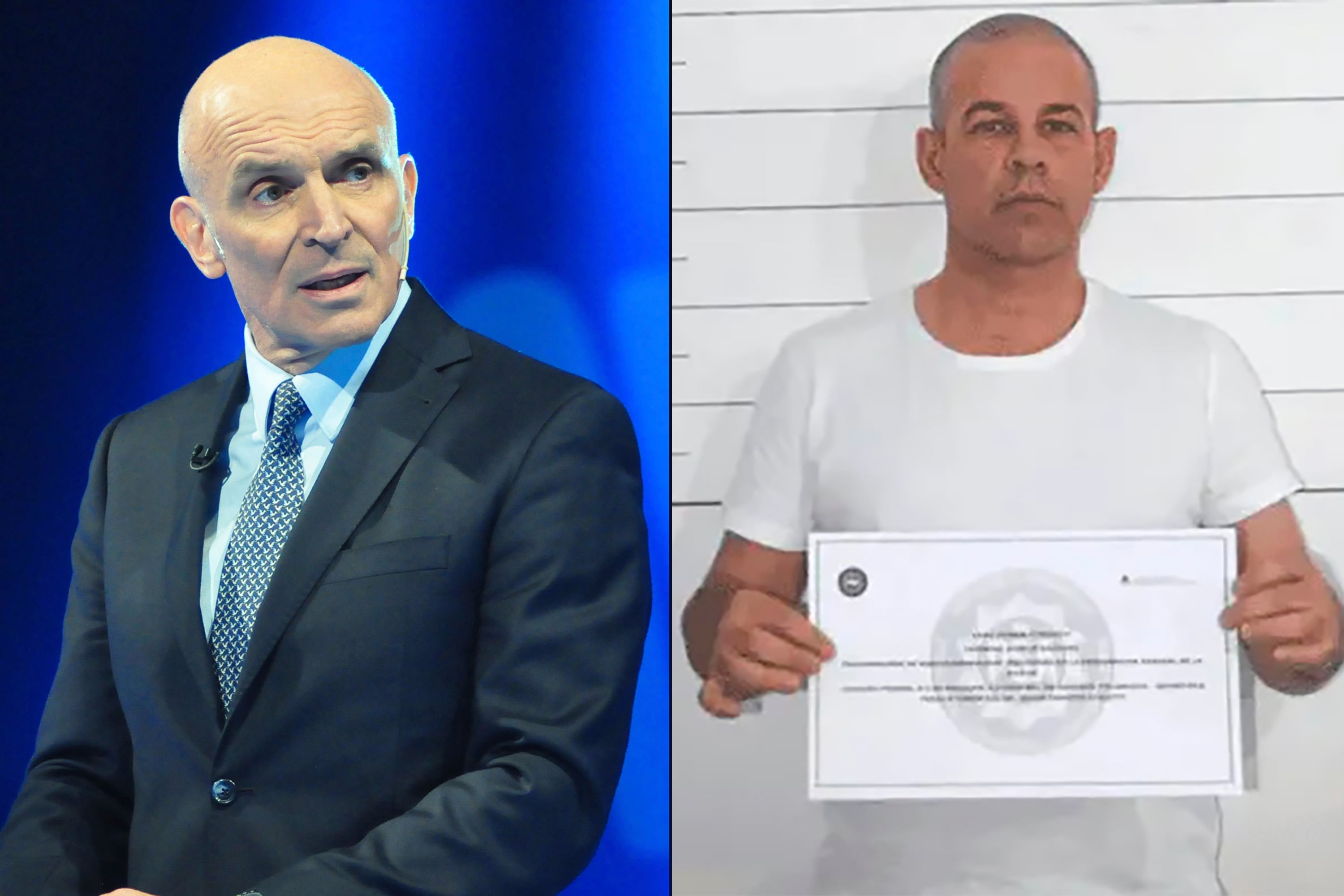 José Luis Espert y Fred Machado, ambos unidos por los problemas judiciales.