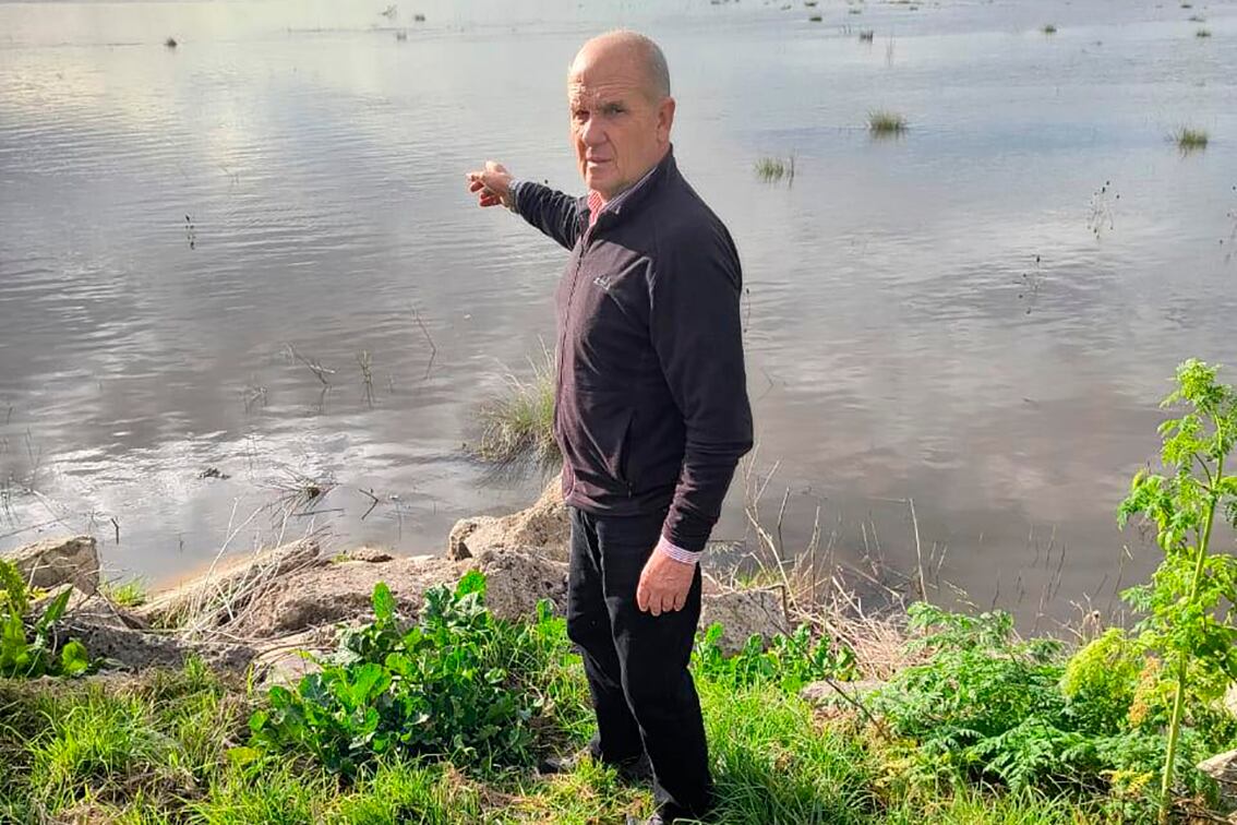 Pablo Zurro advierte que el municipio trabaja contra las inundaciones sin ayuda nacional. 