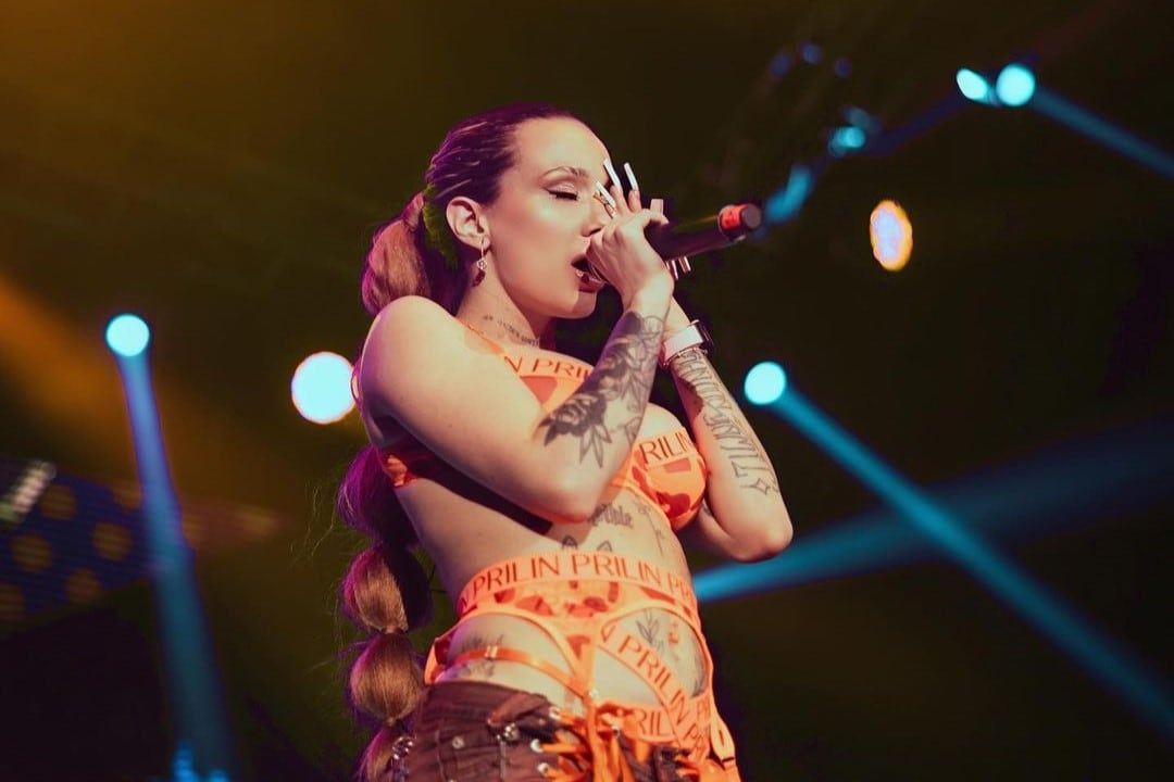 La Joaqui, Pimpinela y Los Palmeras tocan gratis en la playa de Mar del Plata por el 150° aniversario de la ciudad. (Foto: @lajoaqui)