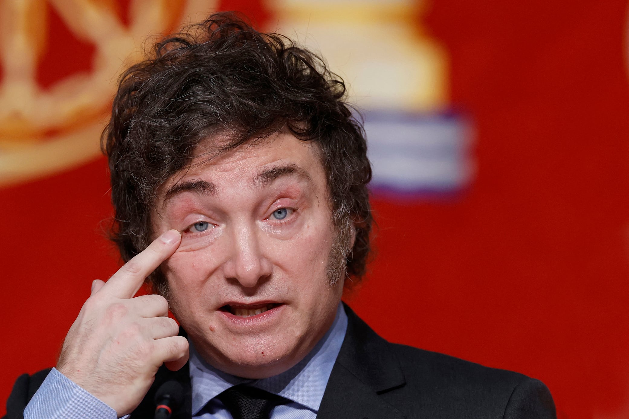 Javier Milei y el diputado José Luis Espert