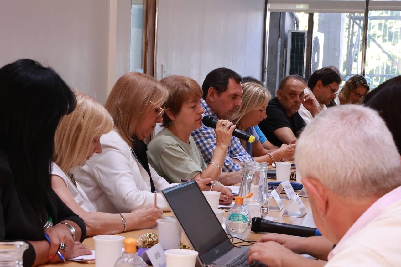 Los docentes se reunieron con la Provincia este miércoles. 