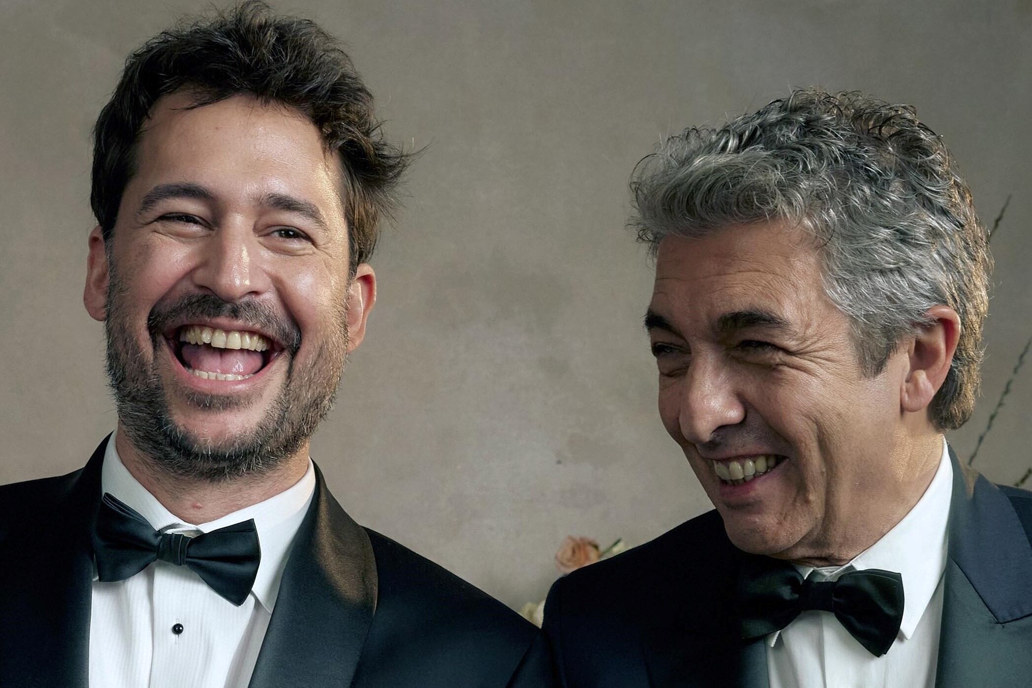 Santiago Mitre y Ricardo Darín. Imagen: NA.