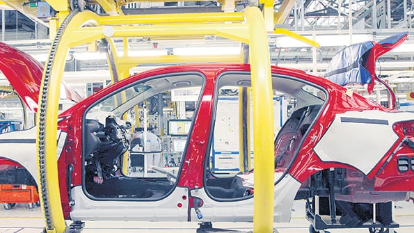 La industria automotriz está en un nivel de utilización de planta 18 puntos por debajo del año pasado.