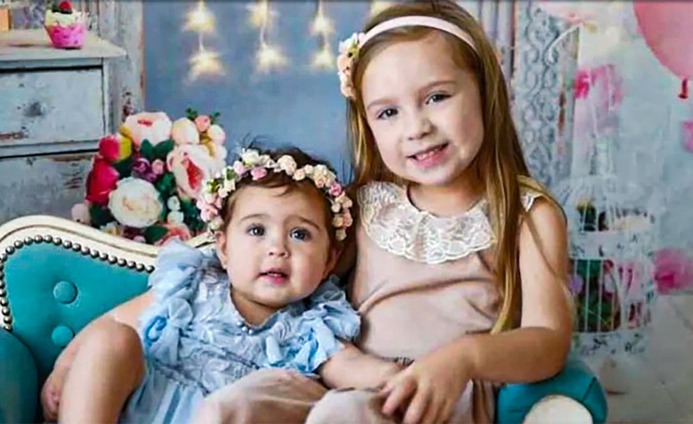 Pilar Hecker y su hermana Delfina