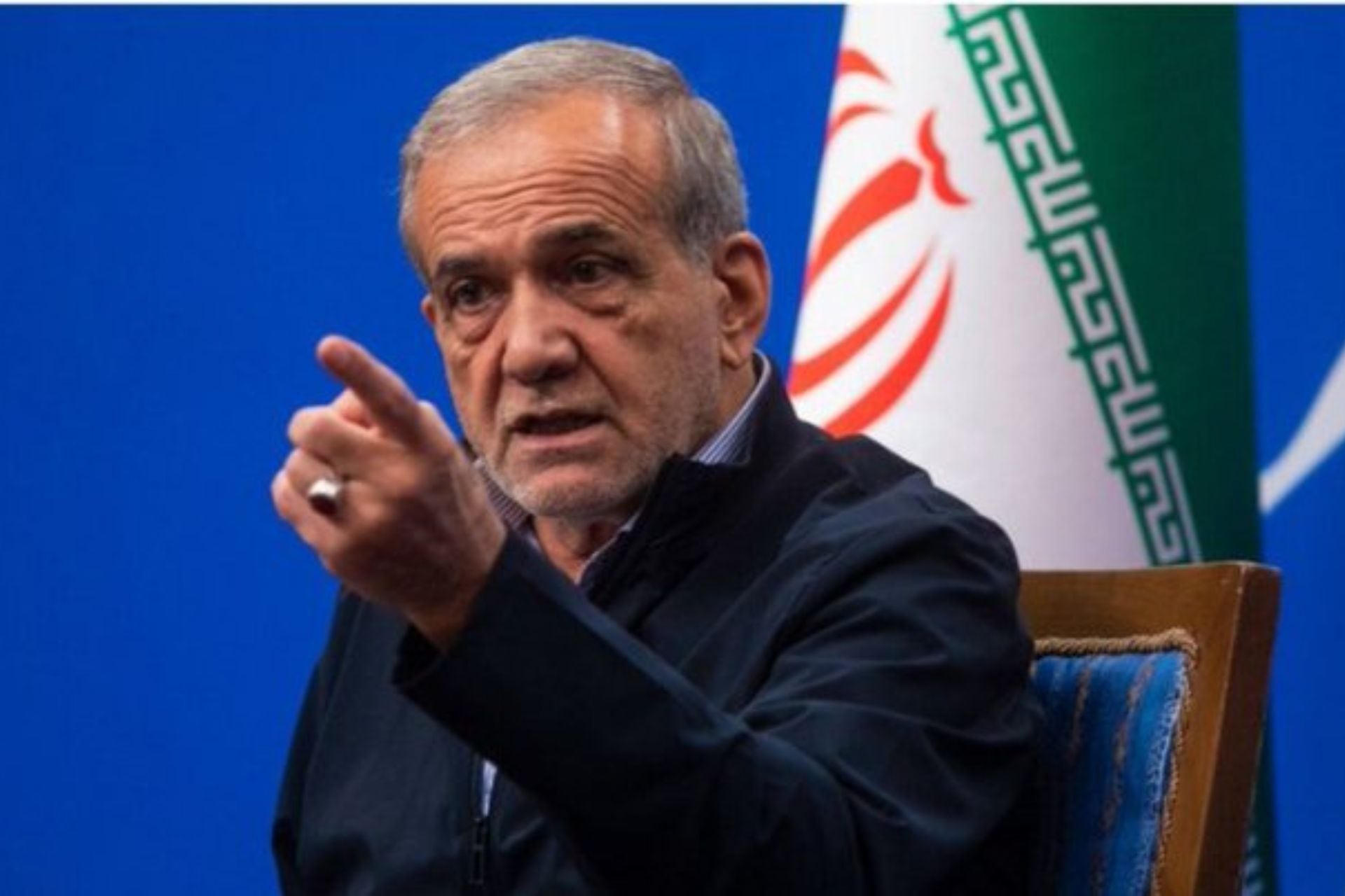 Masud Pezeshkian, presidente de Irán