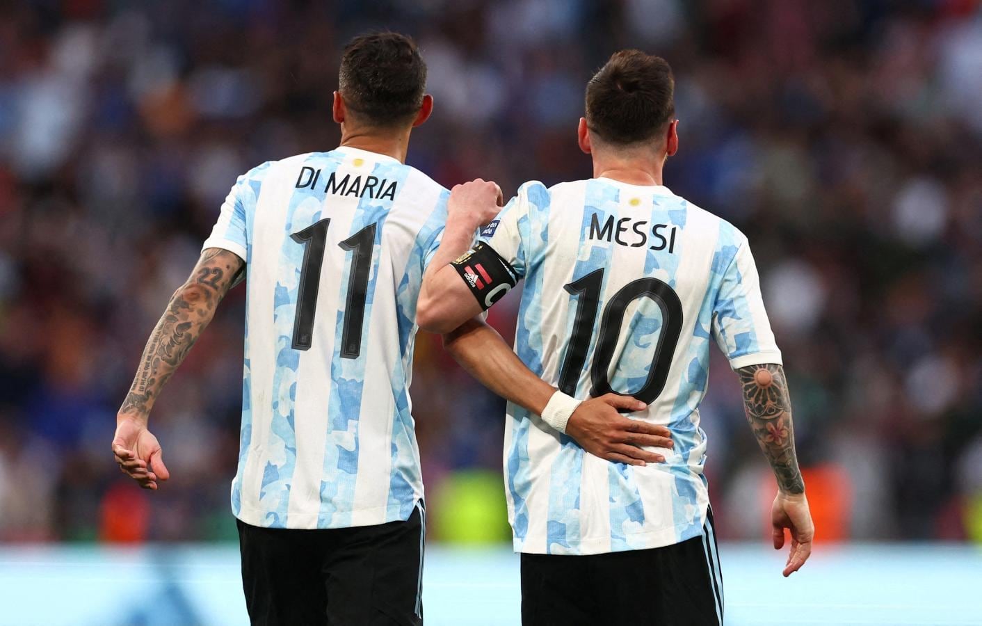 Conmebol anunció oficialmente cuándo podrán a la venta las entradas para el torneo que podría marcar la despedida de Angel Di María y Lionel Messi de la Selección nacional.(Prensa AFA)