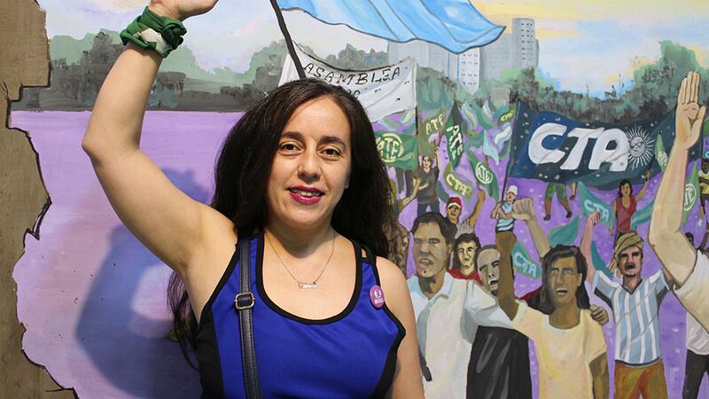Pamela Valenzuela Cisternas es vocera de la Coordinadora Feminista 8M.