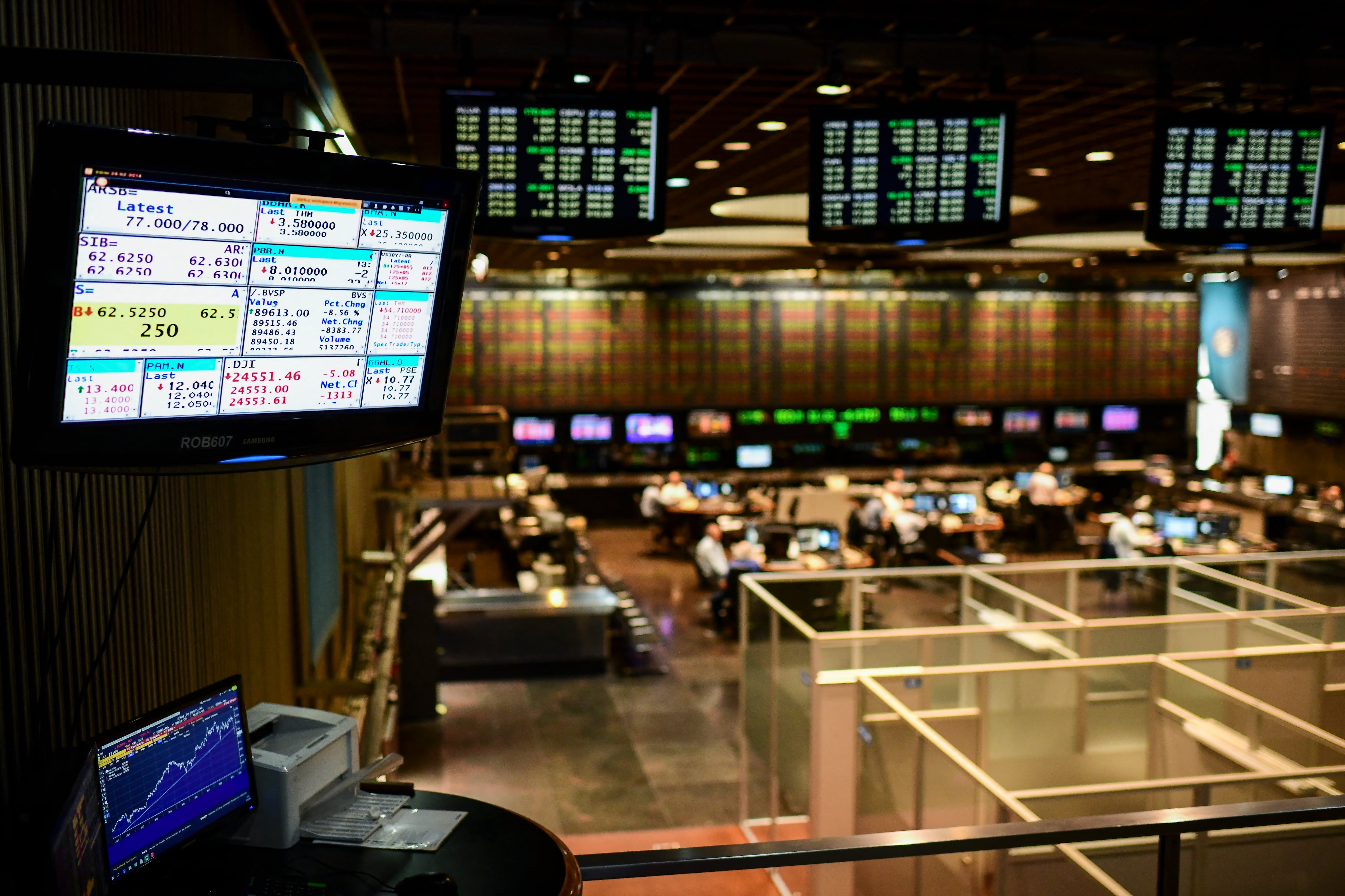 Los mercados se "tranquilizaron" con el anuncio.