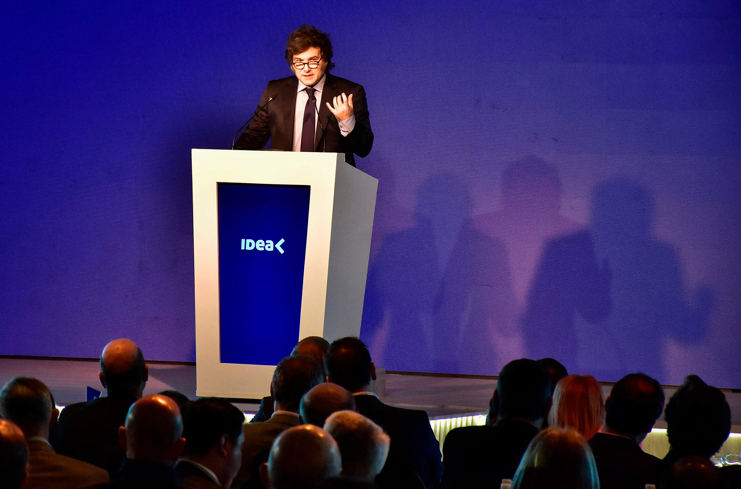 Javier Milei cerró la edición 60ª del Coloquio de IDEA 