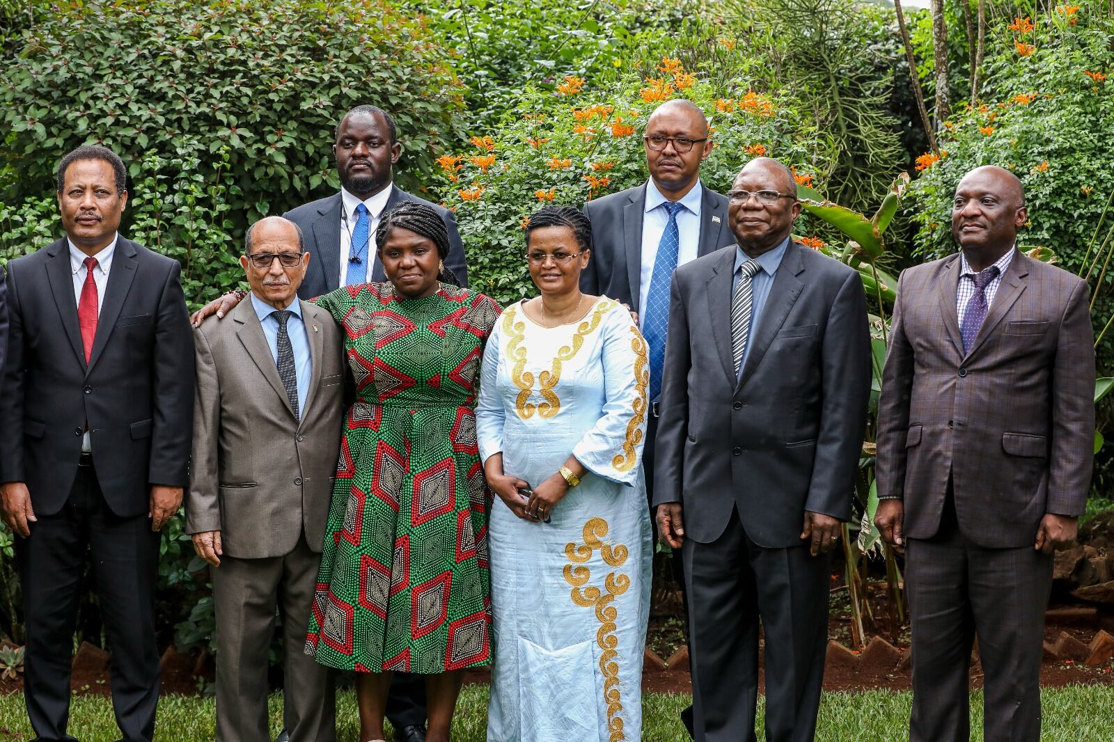 Francia Márquez en Kenia, en un encuentro con embajadores. 