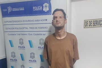 Matías Ezequiel Herrera, detenido.