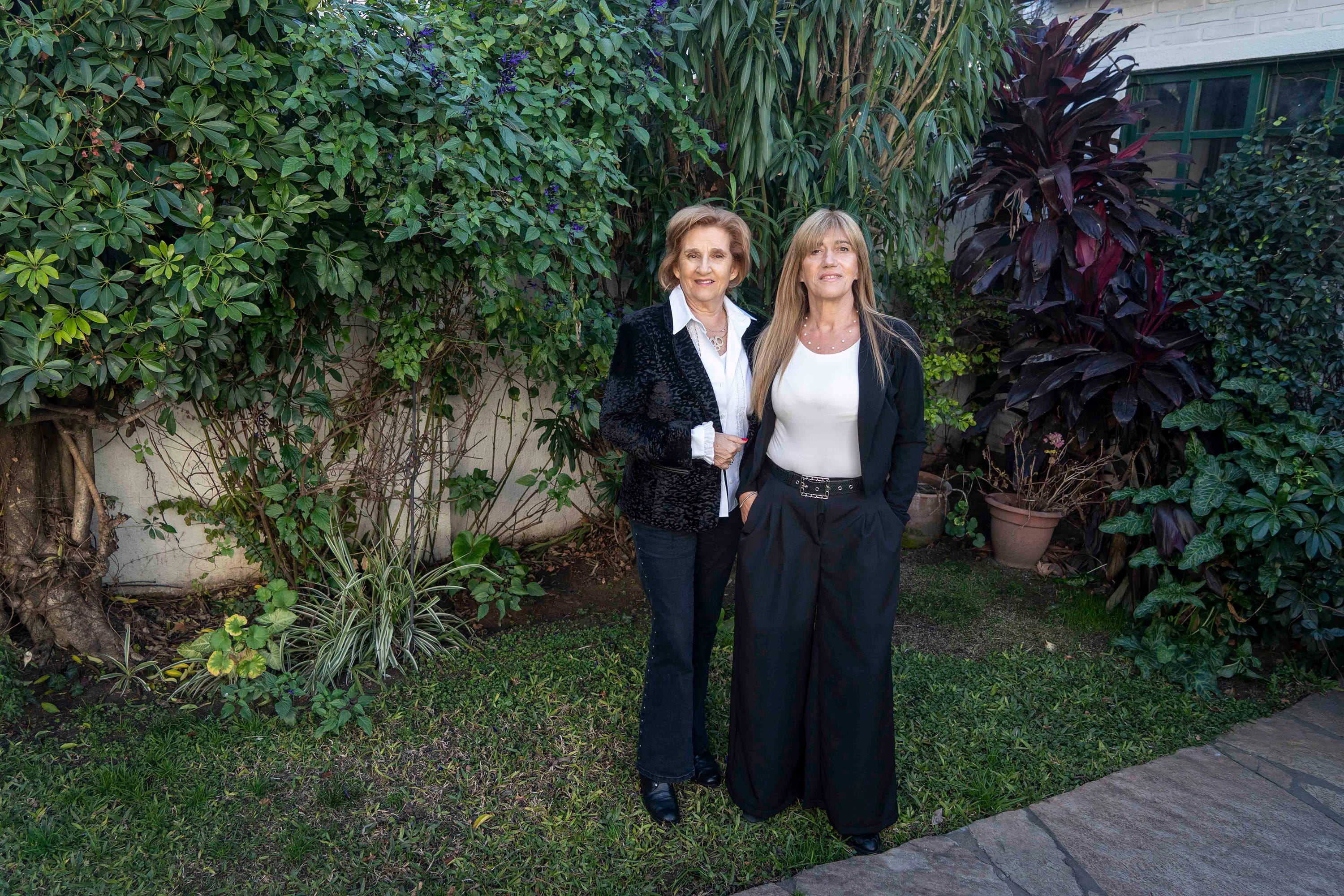 Las psicoanalistas Nancy Edith Hagenbuch y Cristina Solivella de Pérez, 