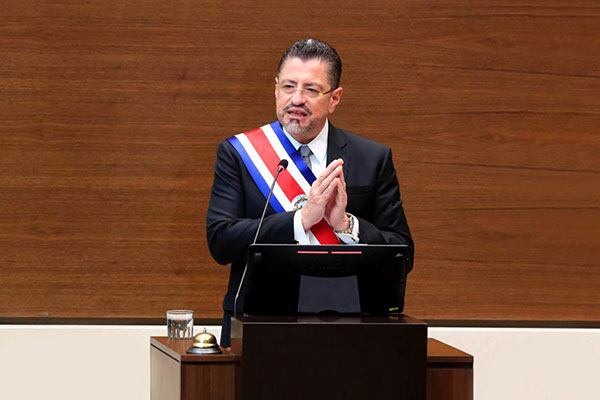 Presidente de Costa Rica, Rodrigo Chaves / Página de la presidencia de Costa Rica.