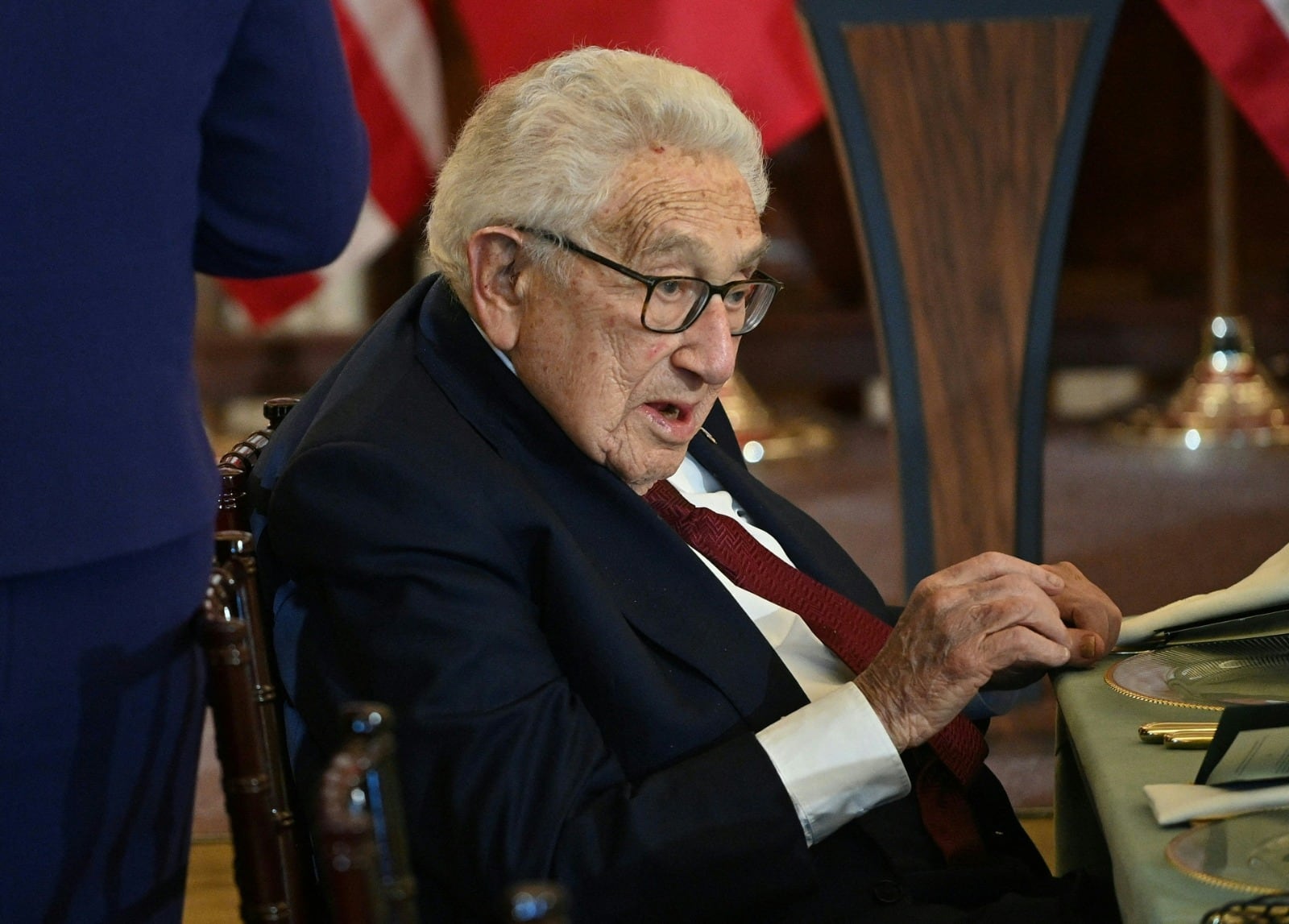Kissinger, al borde de los cien años.