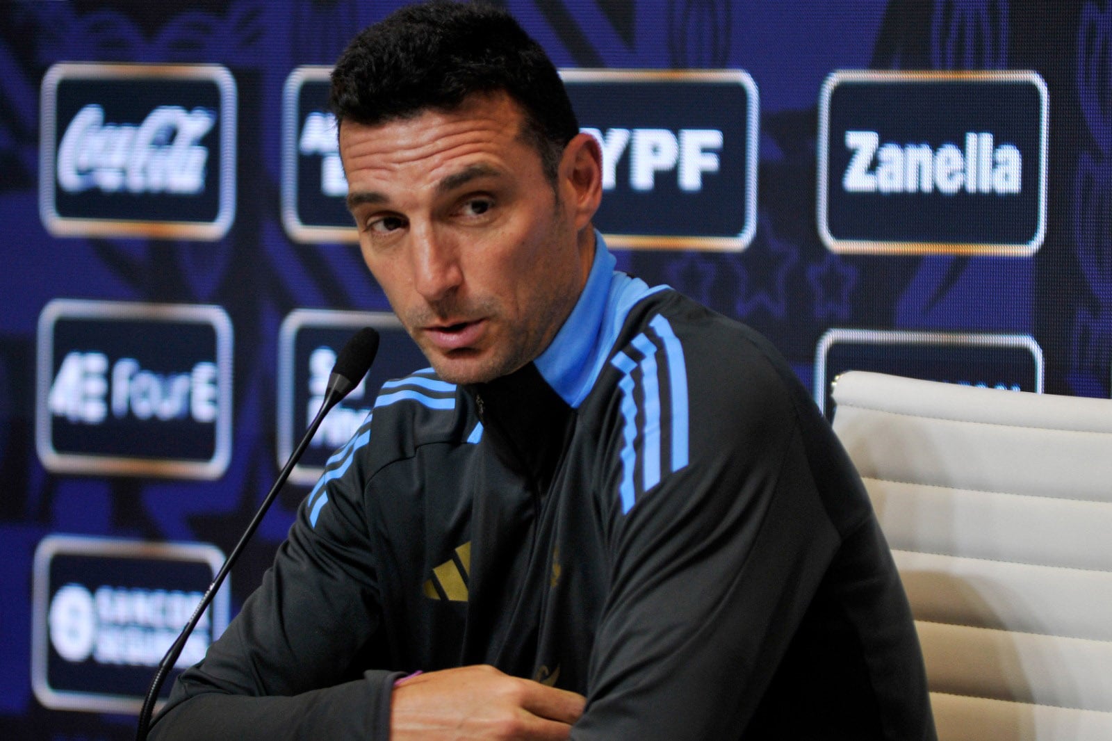 Lionel Scaloni, DT del seleccionado argentino