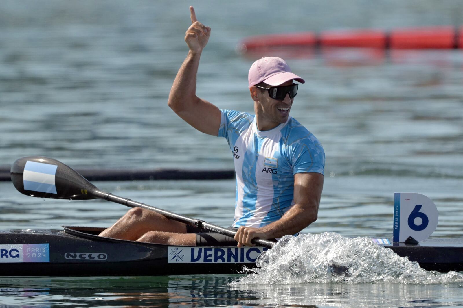 Vernice completó una muy buena regata en el K1 1000 metros