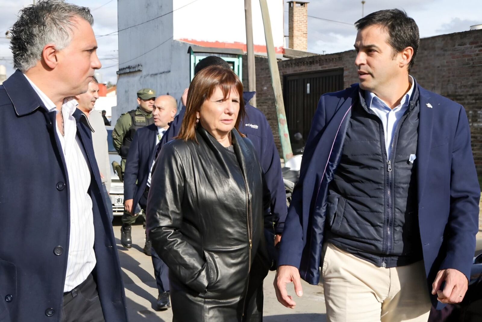 Bullrich y Lanús, de recorrida.