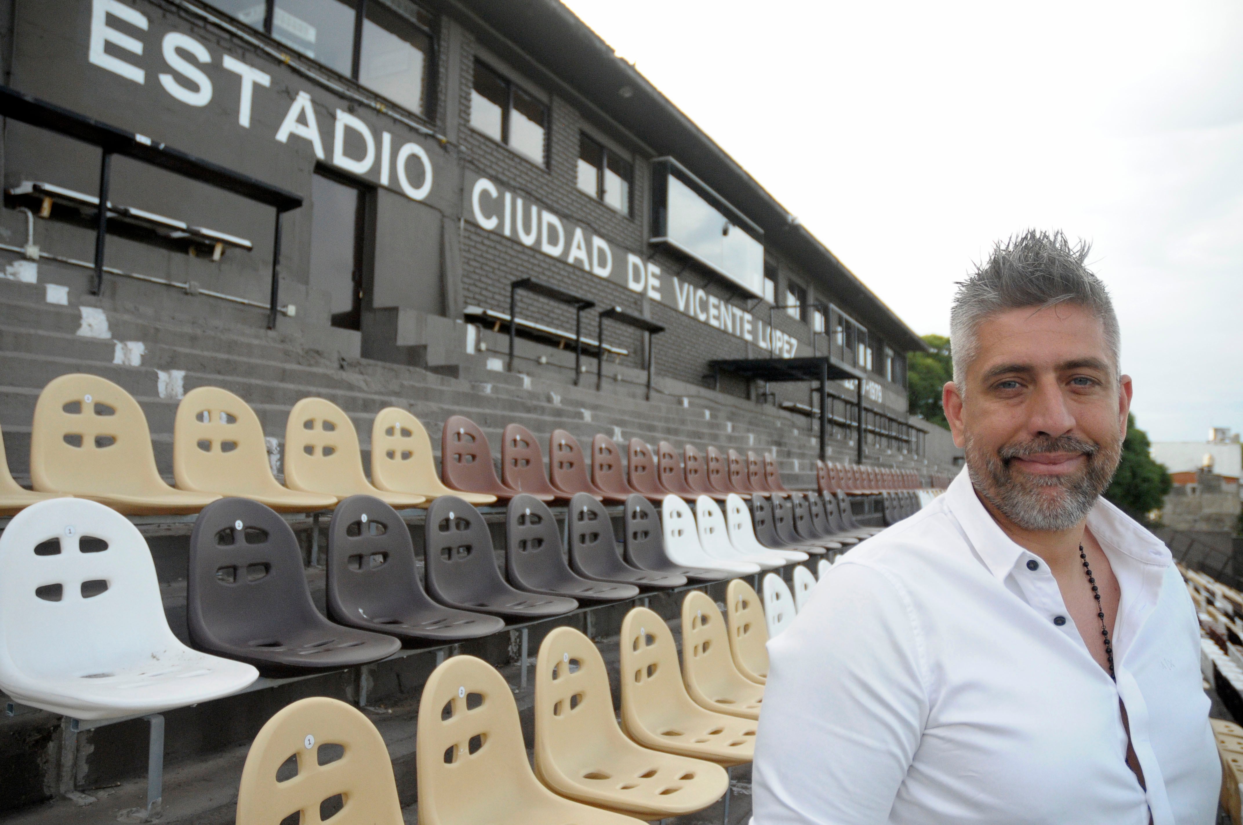 Sebastián Ordoñez, presidente de Platense.