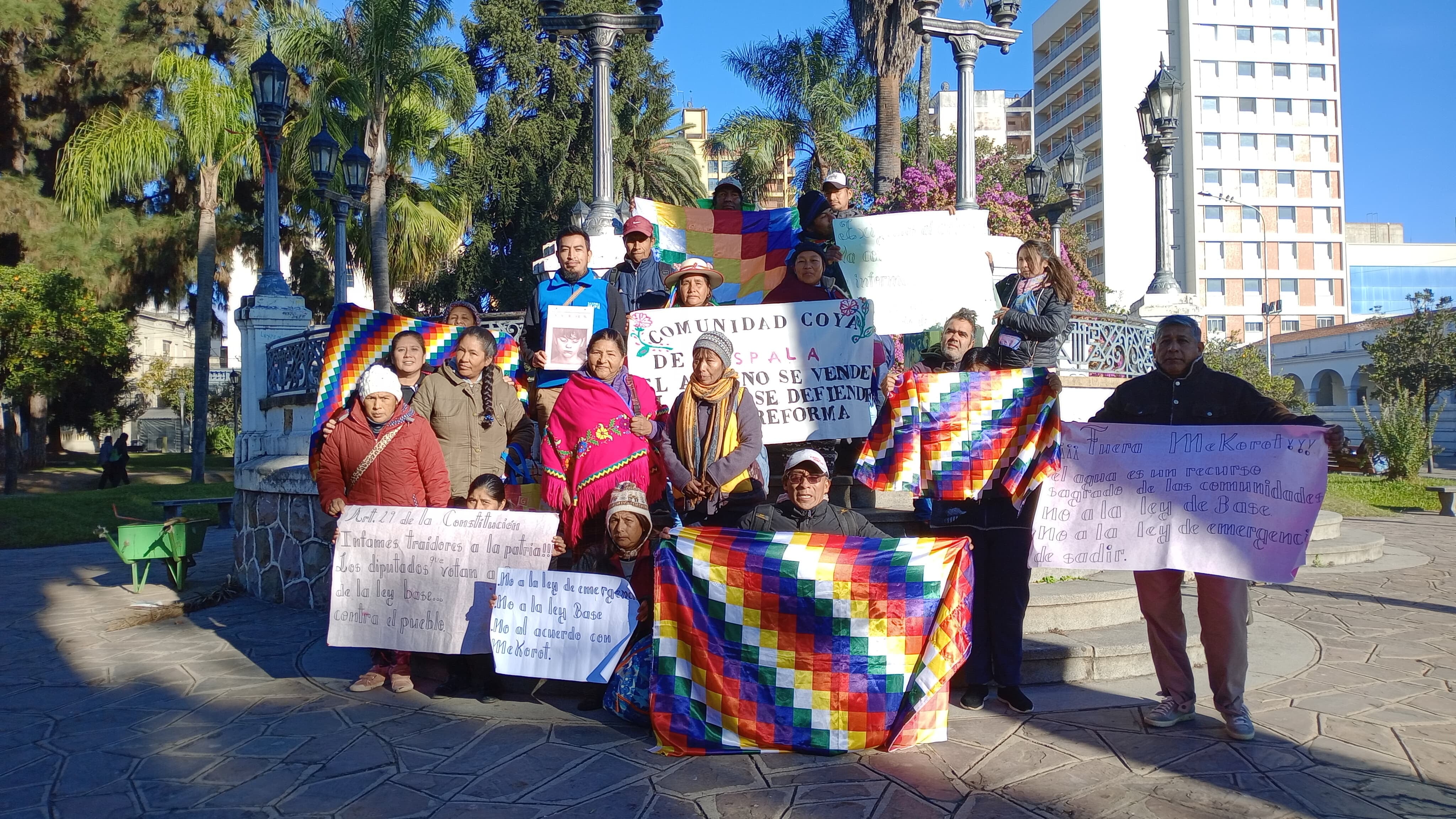 Plaza de San Salvador de Jujuy. Gentileza de Silvana Llanes. 
