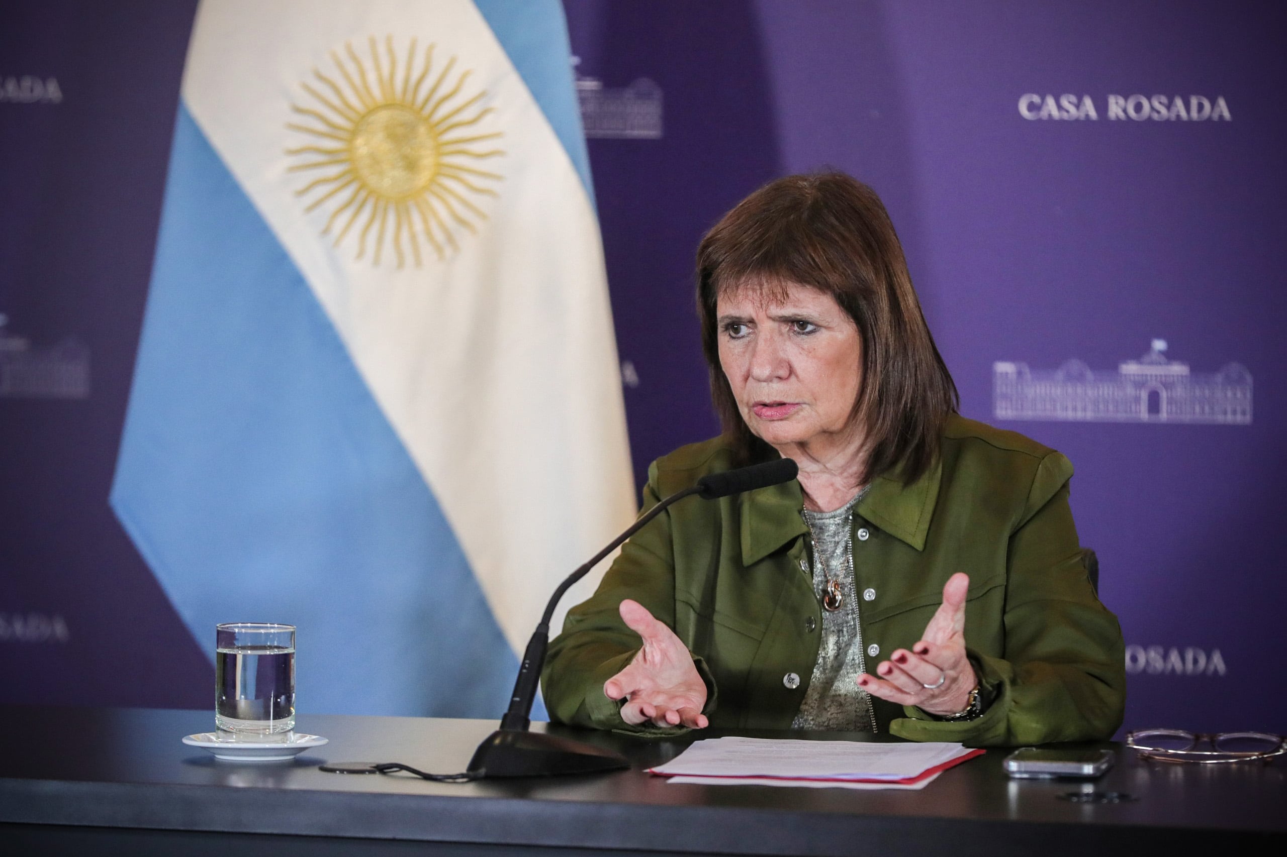 Bullrich describió a la Comisión Provincial de la Memoria como "una desgracia para la provincia".