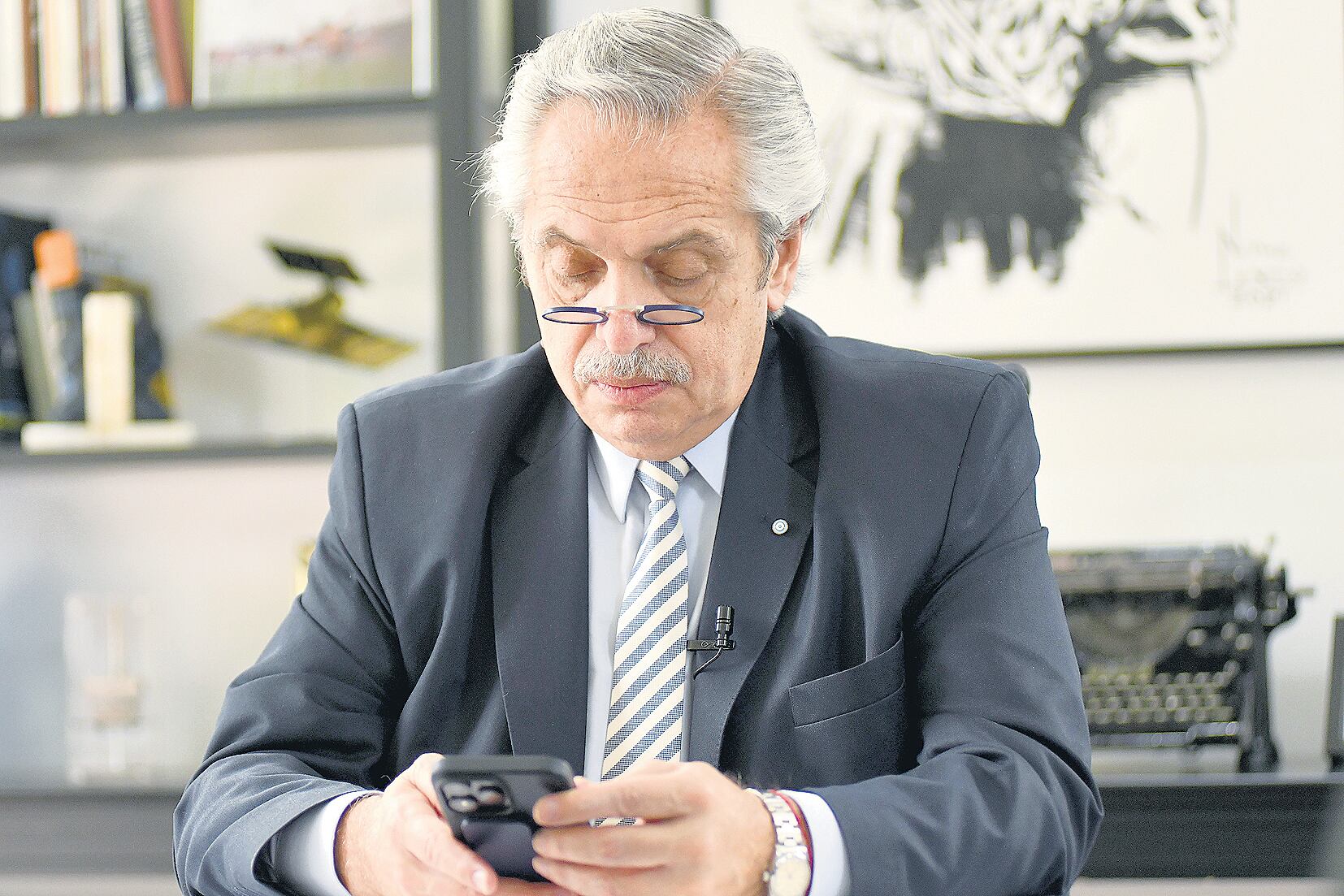 El ex presidente Alberto Fernández está comlicado en la causa de los seguros.