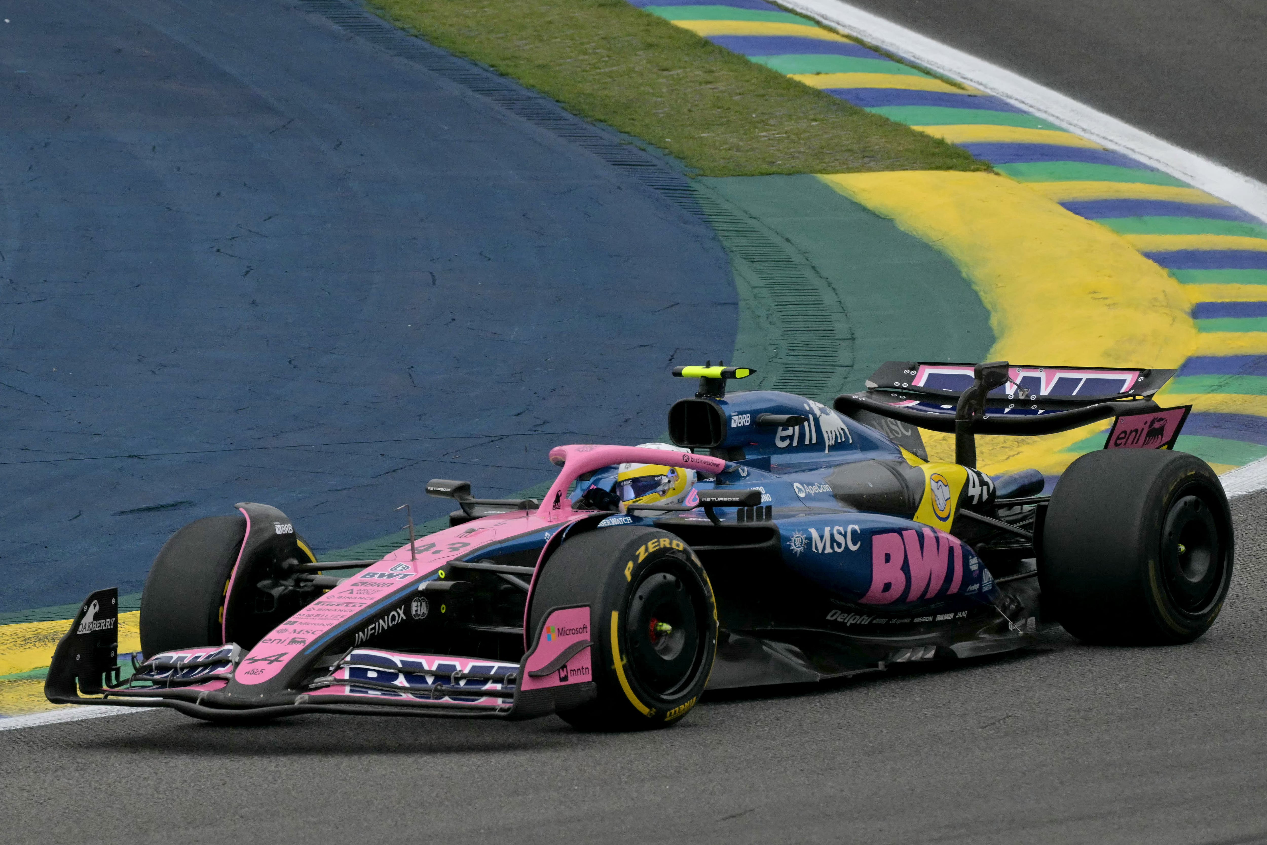 Colapinto no se fue contento de Interlagos