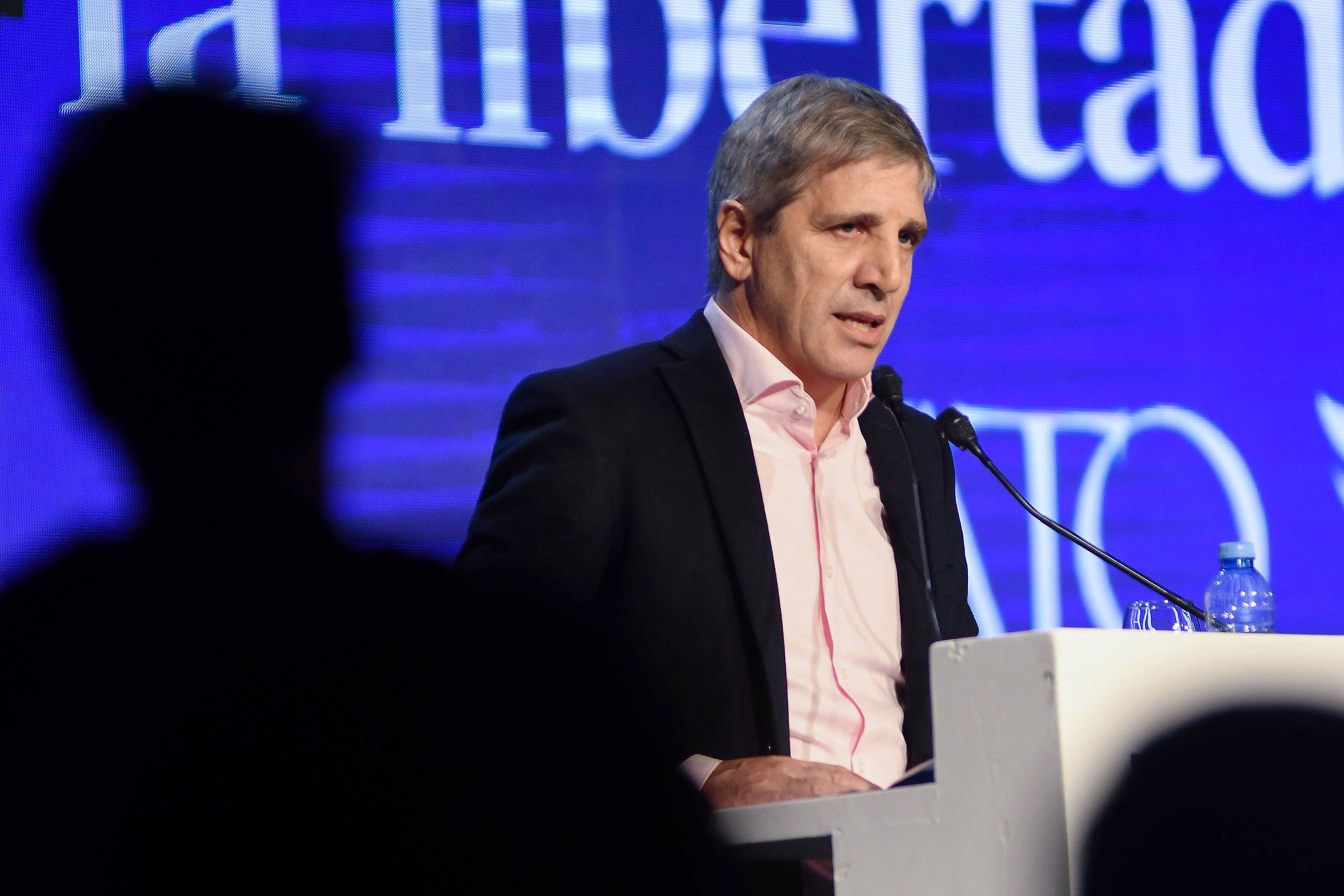 Luis Caputo, ministro de Economía de la Nación. 