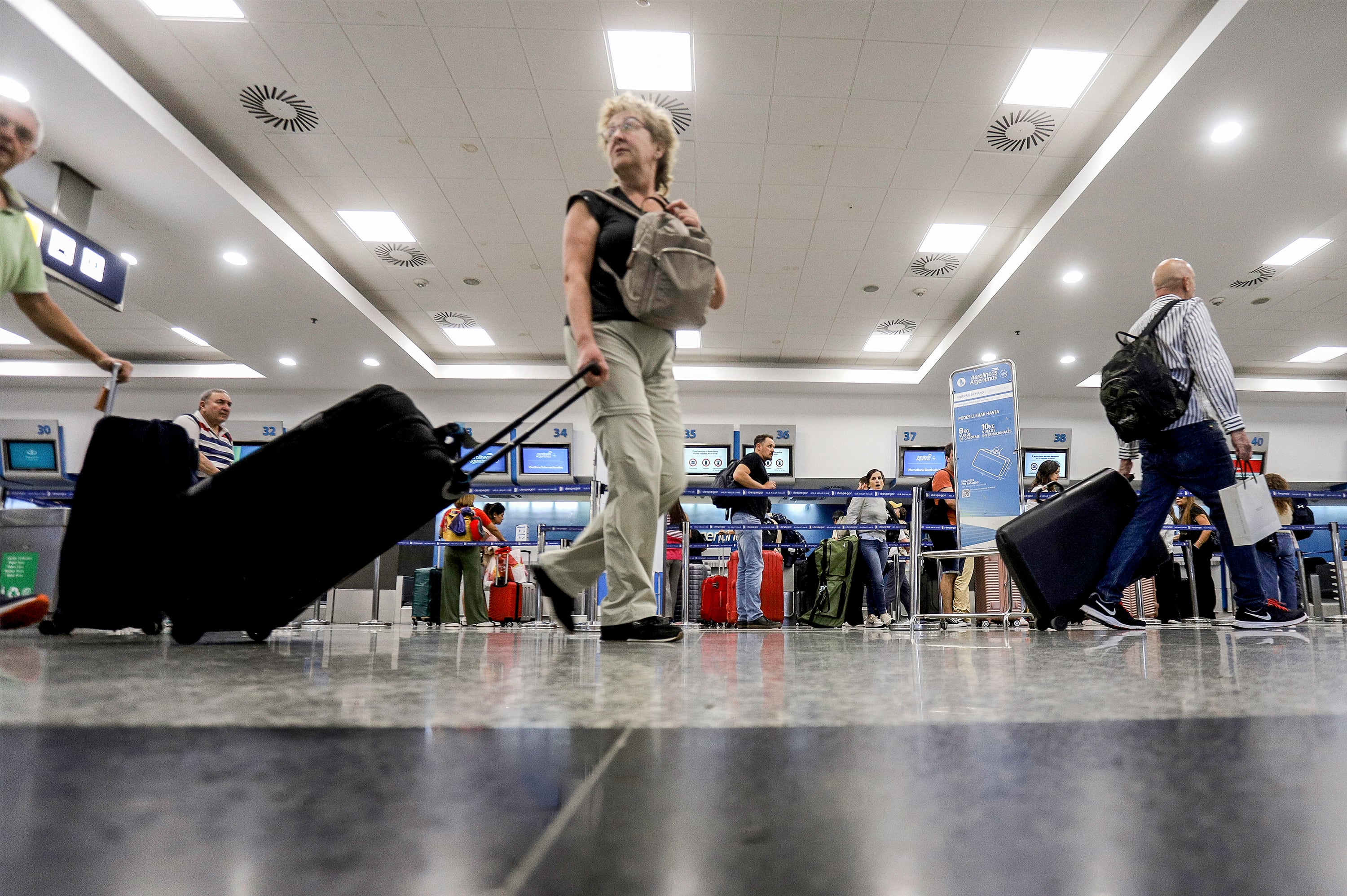 En agosto, el turismo emisivo creció 55,4 por ciento interanual.