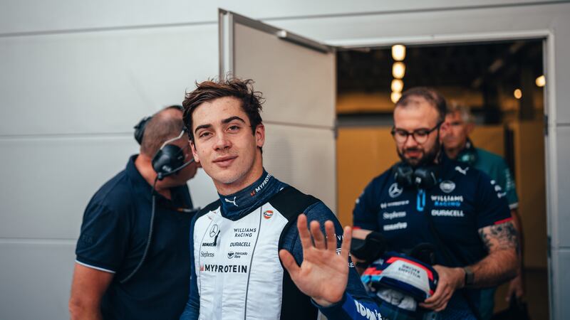 Franco Colapinto, piloto argentino de Fórmula 1.