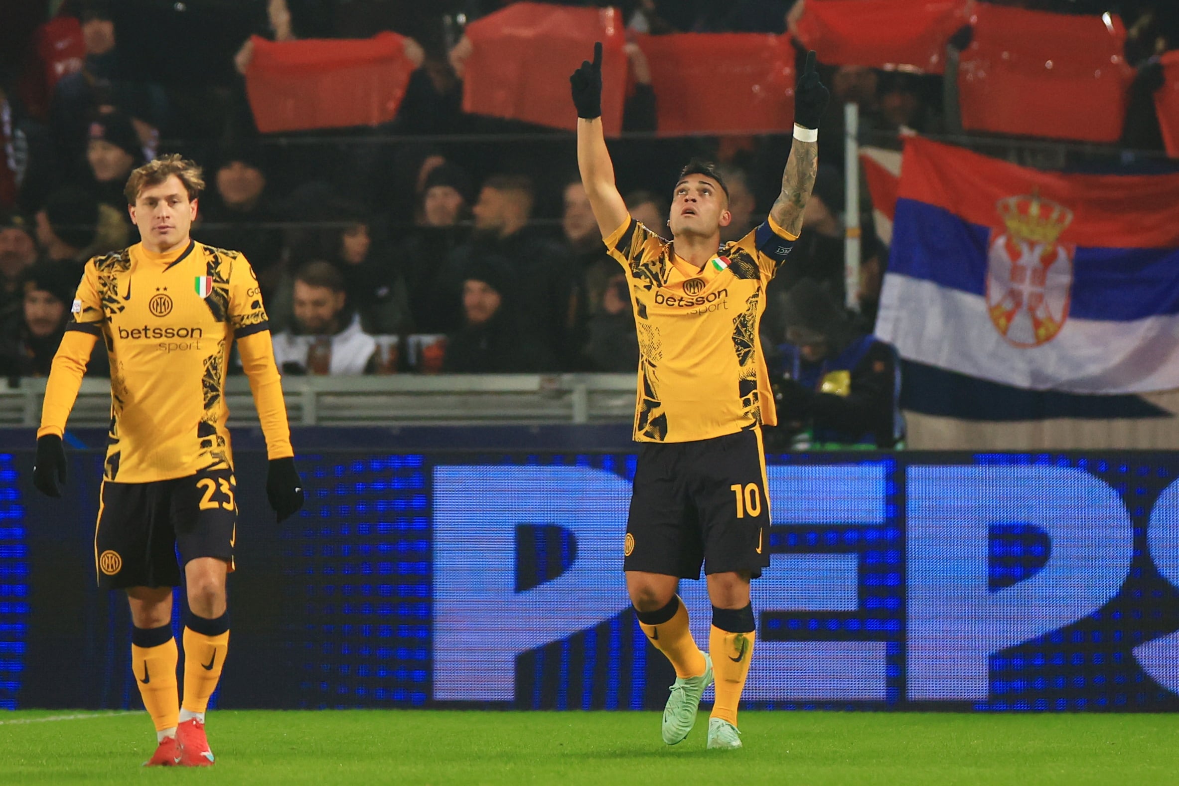 Lautaro marcó por tercer partido seguido. Lleva cinco en sus últimos siete.