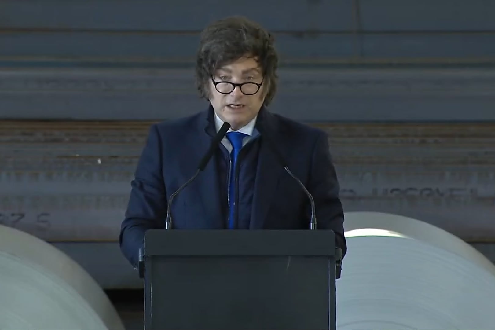 Protesta contra Milei en San Nicolás (Gentileza El Norte)