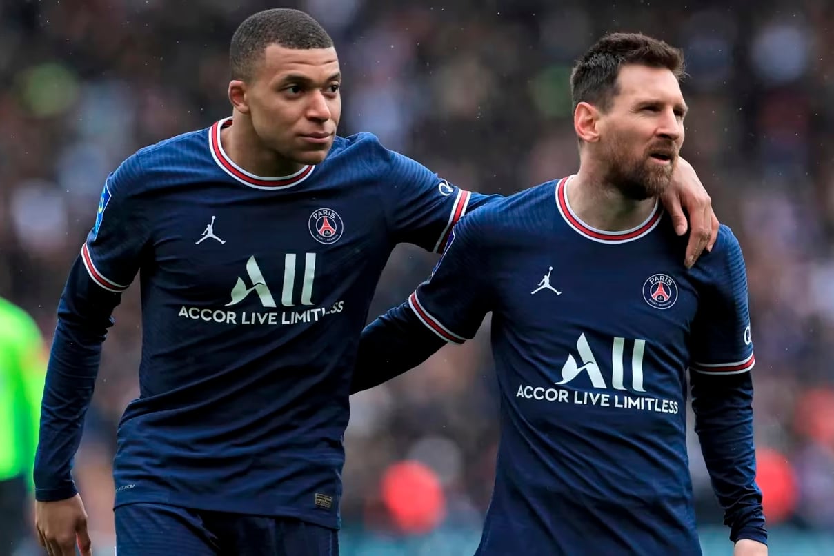En poco tiempo, el PSG podría perder a sus dos grandes figuras, Mbappé y Messi