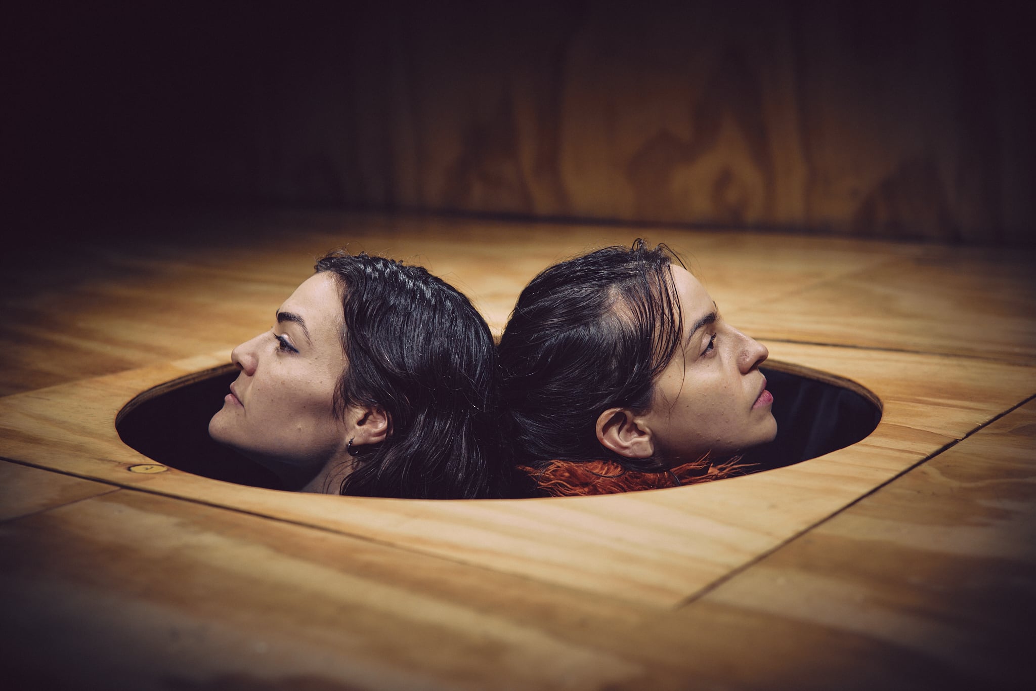 María Soldi y Sofía Palomino en escena.