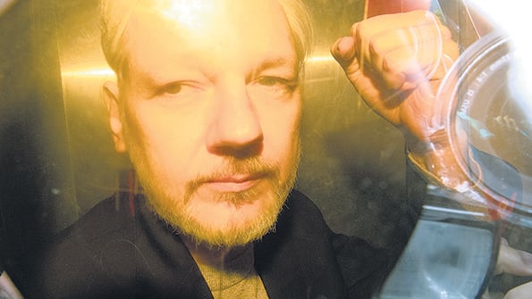 Assange está recluido en la prisión de Belmarsh, un centro de alta seguridad en el suroeste de Londres.