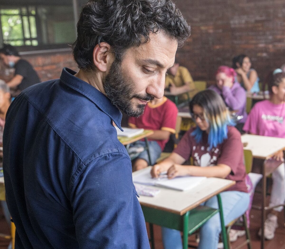 "El suplente", de Diego Lerman, con Juan Minujín.