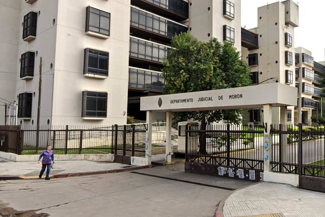 El departamento judicial de Morón, sede del juicio.
