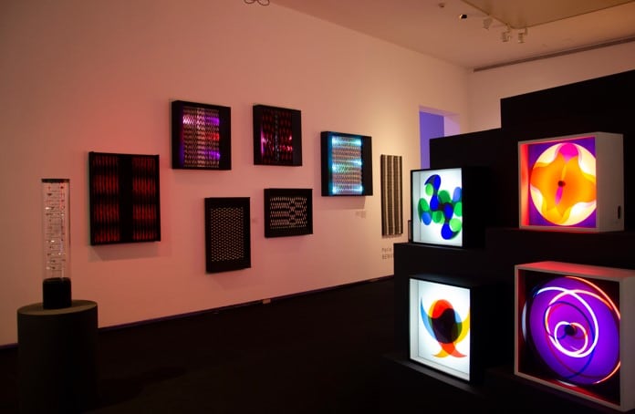 Con curaduría de María José Herrera, la muestra exhibe 31 obras de Benveniste y Rodríguez. Fotos: Gentileza Museo Nacional de Bellas Artes.