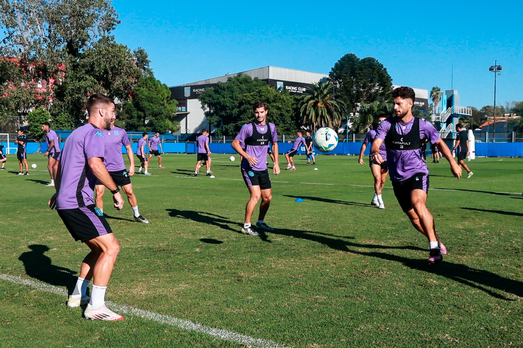 Vietto, Sosa y Di Césare, pilares de este Racing.