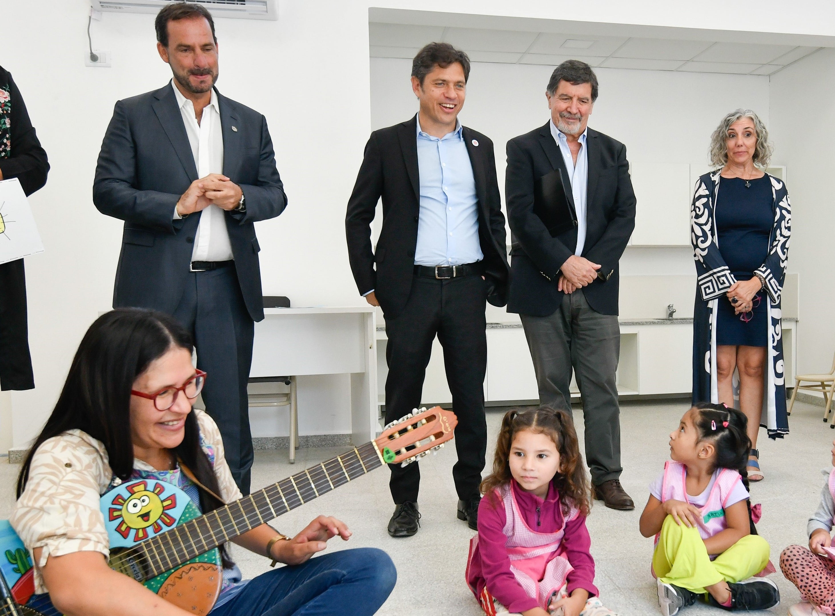 Axel Kicillof en Escobar. 