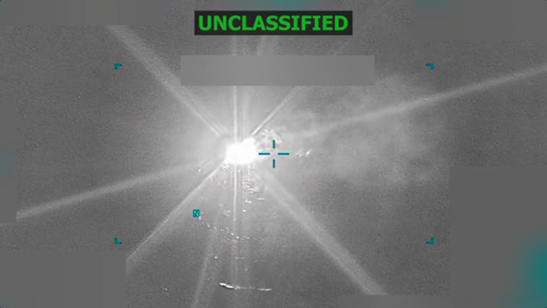 El Departamento de Defensa de EE.UU. compartió la captura de pantalla del ataque contra una nueva embarcación