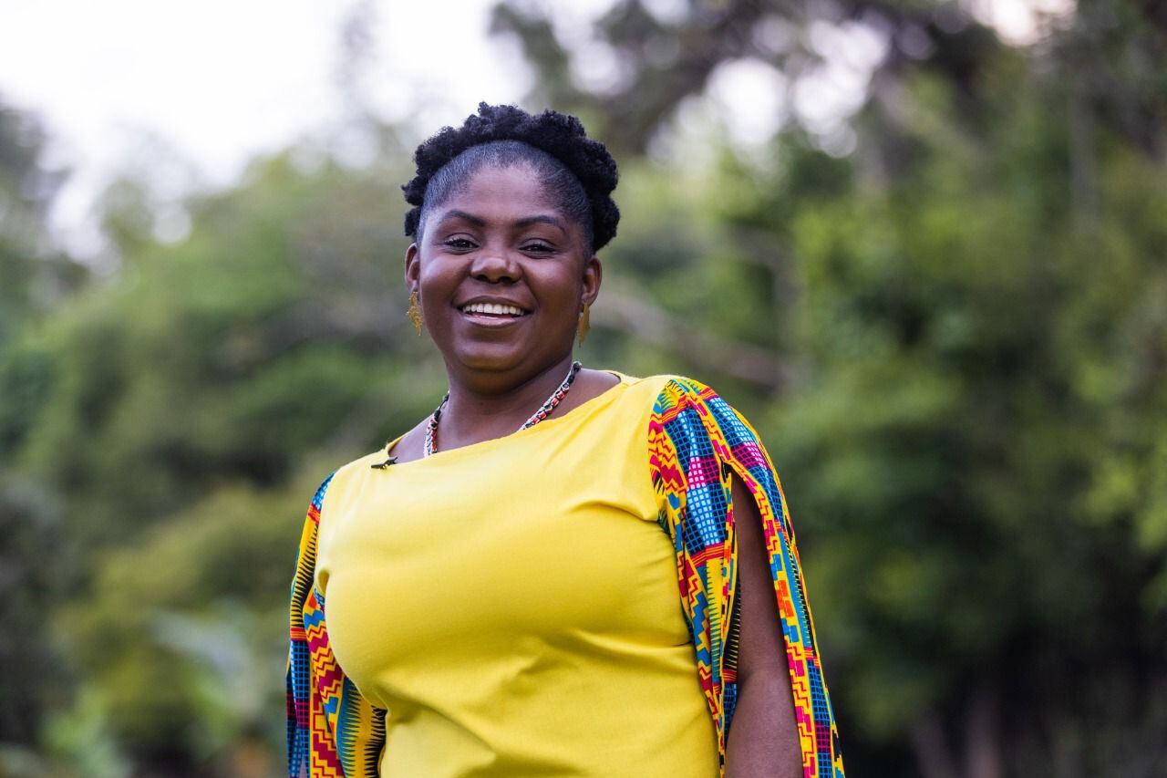 Francia Márquez, candidata a vicepresidenta de Colombia. 