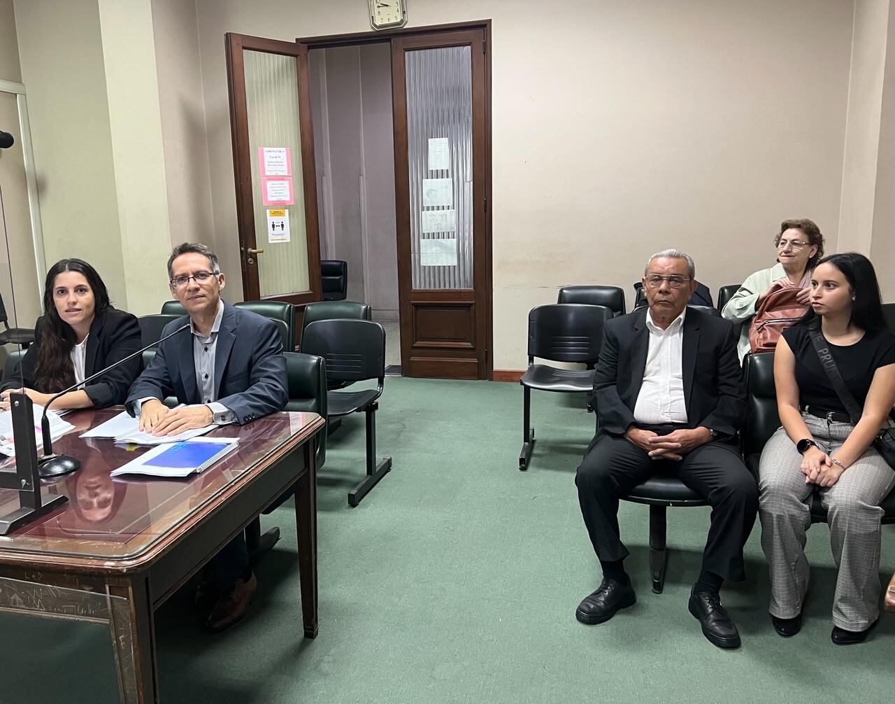 Cuadri, en el inicio del juicio por la persecución que sufrió en la dictadura. 